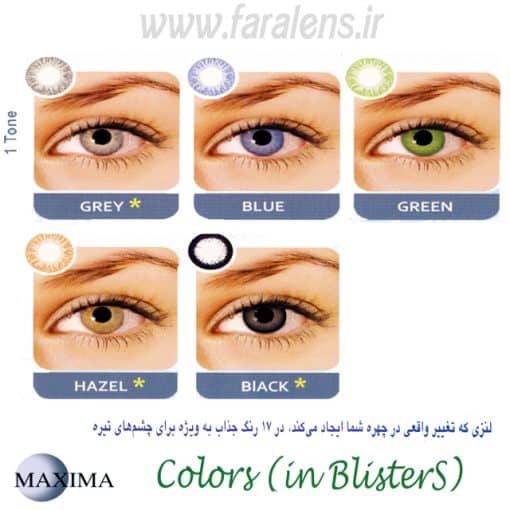 لنز رنگی ماکسیما Maxima - Image 2