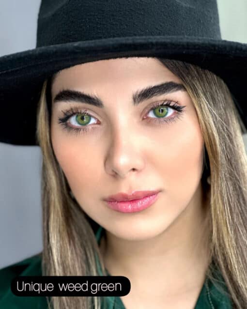 خرید لنز چشم رنگی روزانه وید گرین