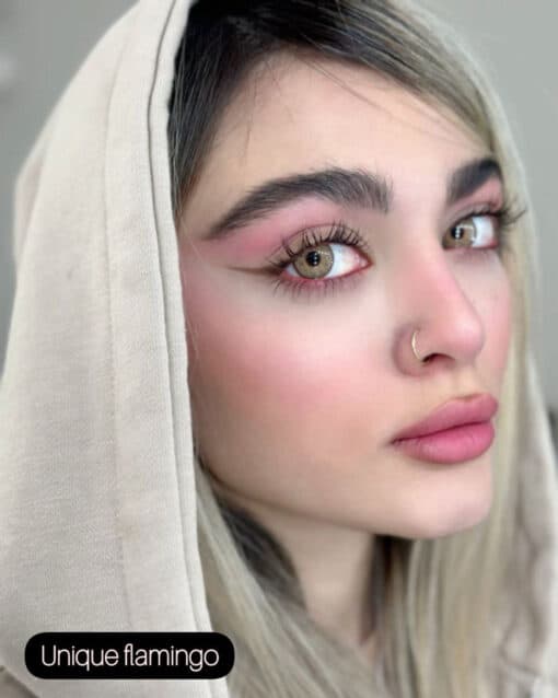 خرید لنز چشم یونیک فلامینگو