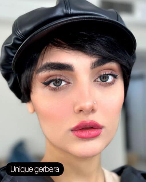 خرید لنز چشم یونیک ژربرا