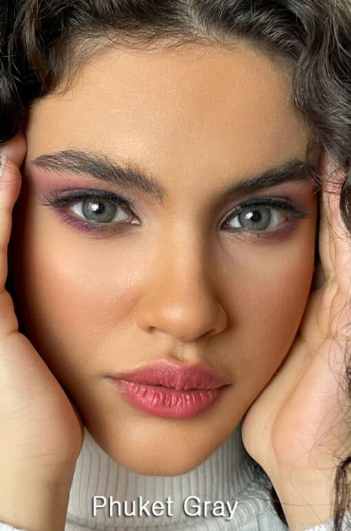 خرید لنز چشم رنگی اف ایکس پوکت گری