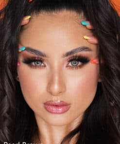 خرید لنز چشم سالانه اف ایکس رنگ پرل براون