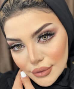خرید لنز چشم سالانه اولبا رنگ چاکلت