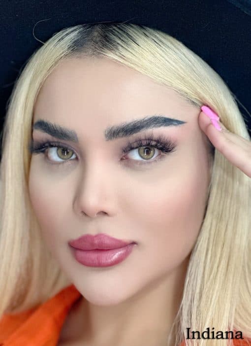 خرید لنز چشم آیس کالر رنگ ایندیانا