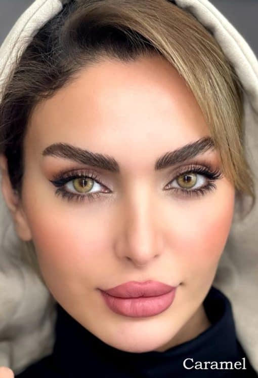 خرید لنز چشم آیس کالر کارامل