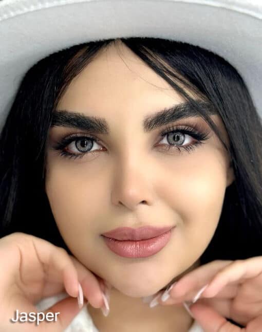 خرید لنز چشم رنگی سالانه یونیک جاسپر