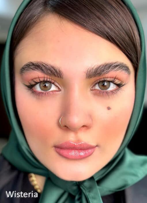 خرید لنز چشم رنگی سالانه یونیک ویستریا