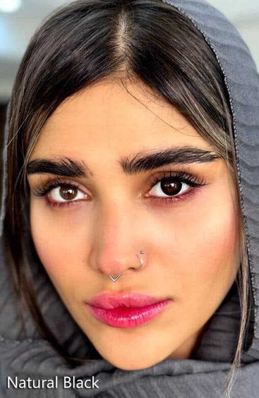 خرید لنز چشم سالانه یونیک نچرال بلک