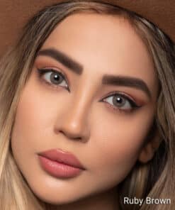 خرید لنز چشم اپتی کالر رابی براون