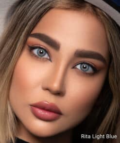 خرید لنز چشم اپتی کالر رنگ ریتا لایت بلو