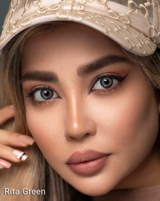 خرید لنز چشم اپتی کالر رنگ ریتا گرین