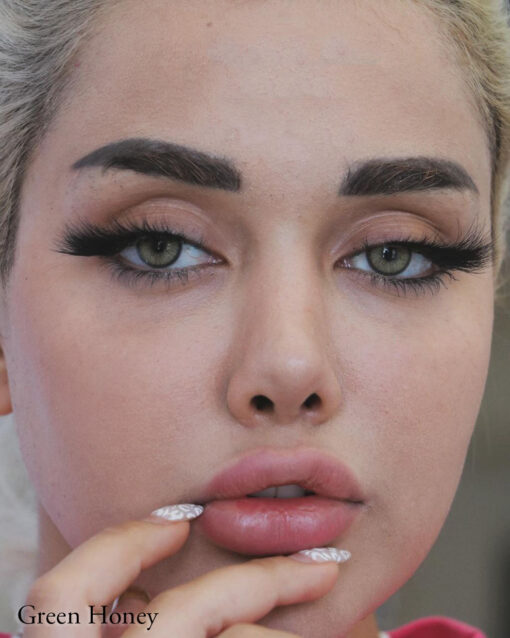 buy lens selena green honey