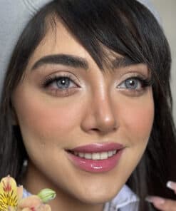 خرید لنز رنگی آماندا آلموند گری