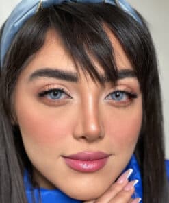 خرید لنز رنگی آماندا پاستیل بلو