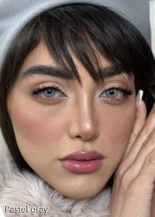 خرید لنز رنگی آماندا پاستیل گری